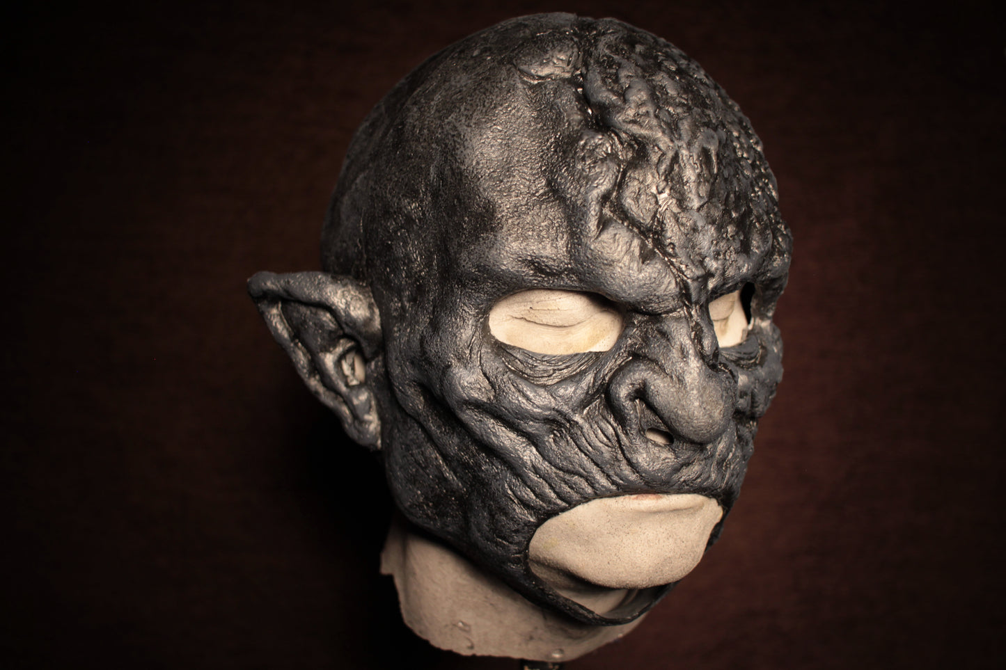 Dragon Lord Orc Mask - UNPAINTED - LARP