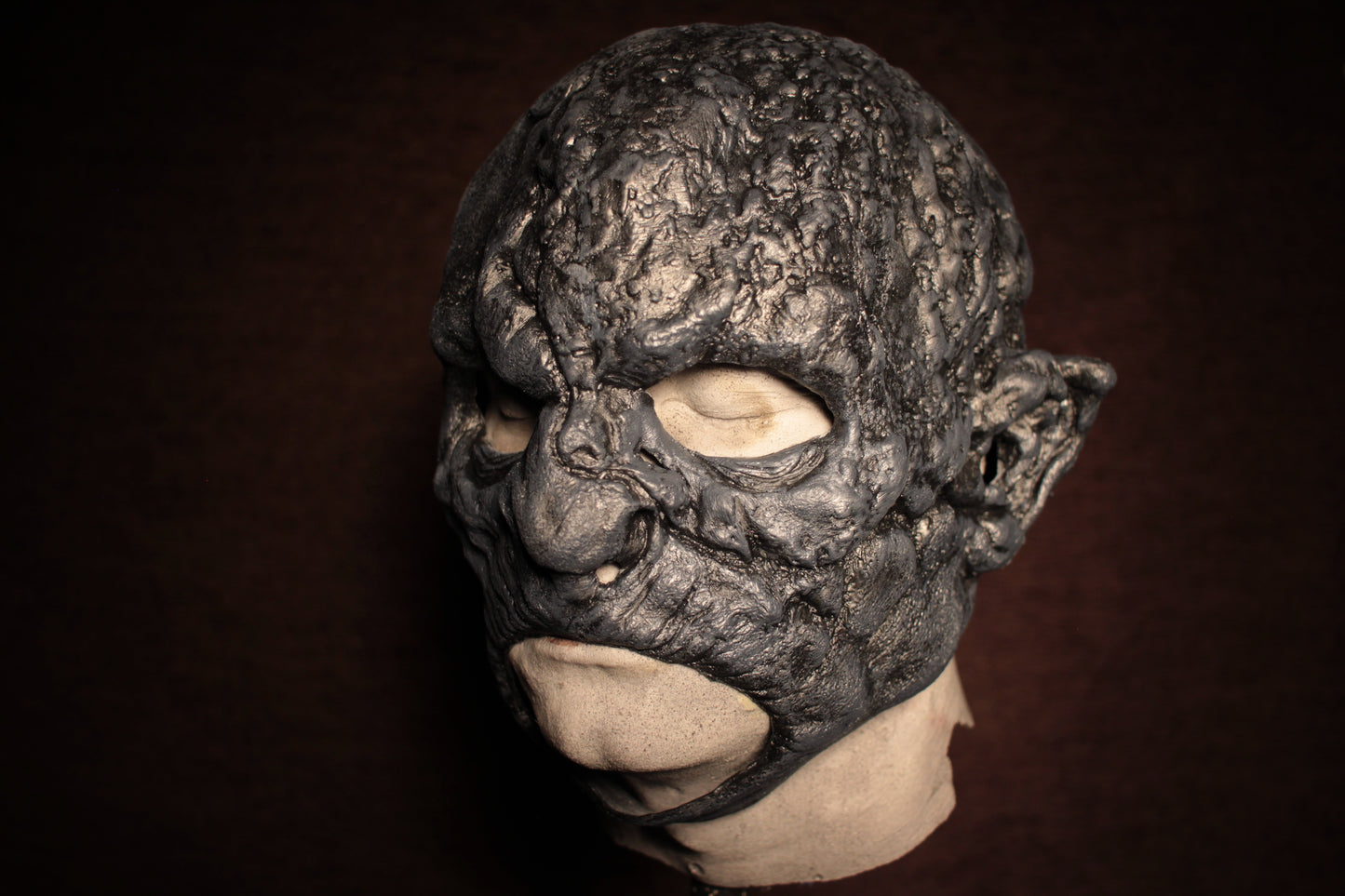 Dragon Lord Orc Mask - UNPAINTED - LARP