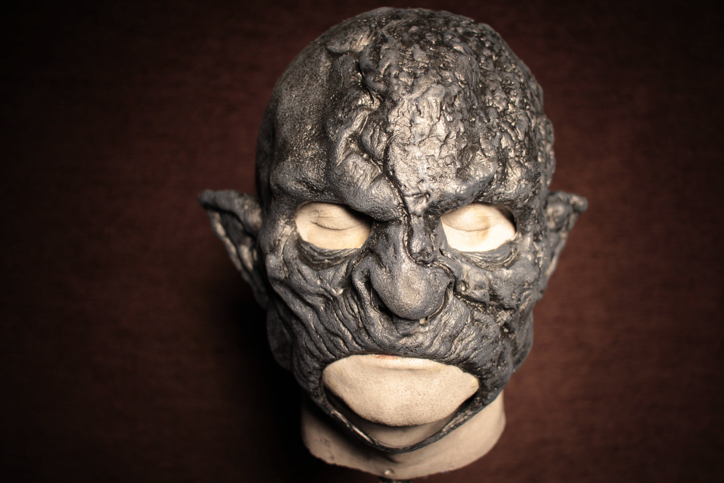 Dragon Lord Orc Mask - UNPAINTED - LARP