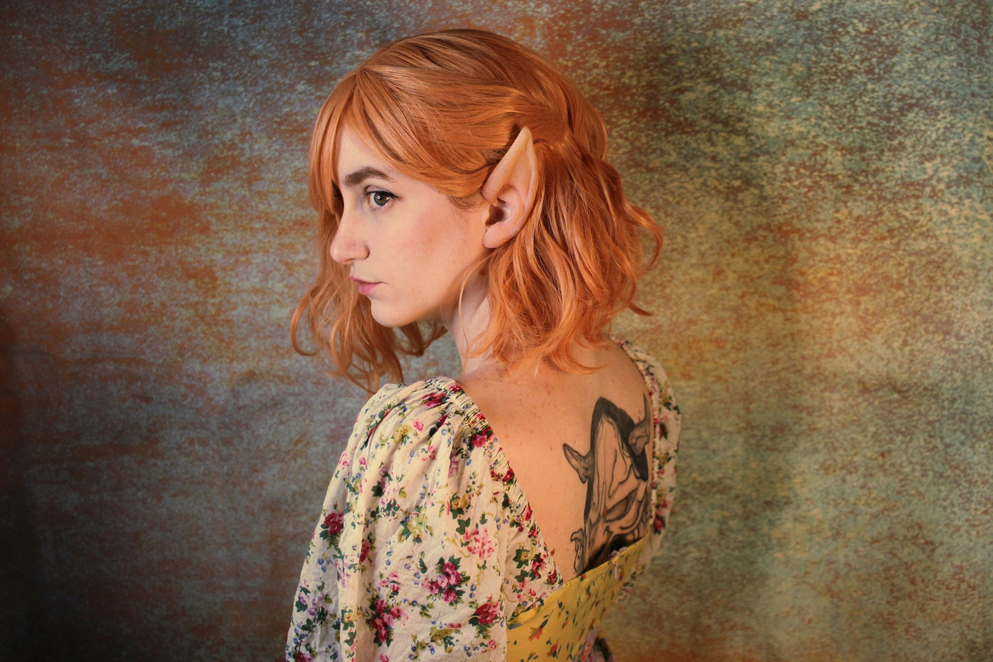 Lavender elf ears - Latex Prosthetic ears