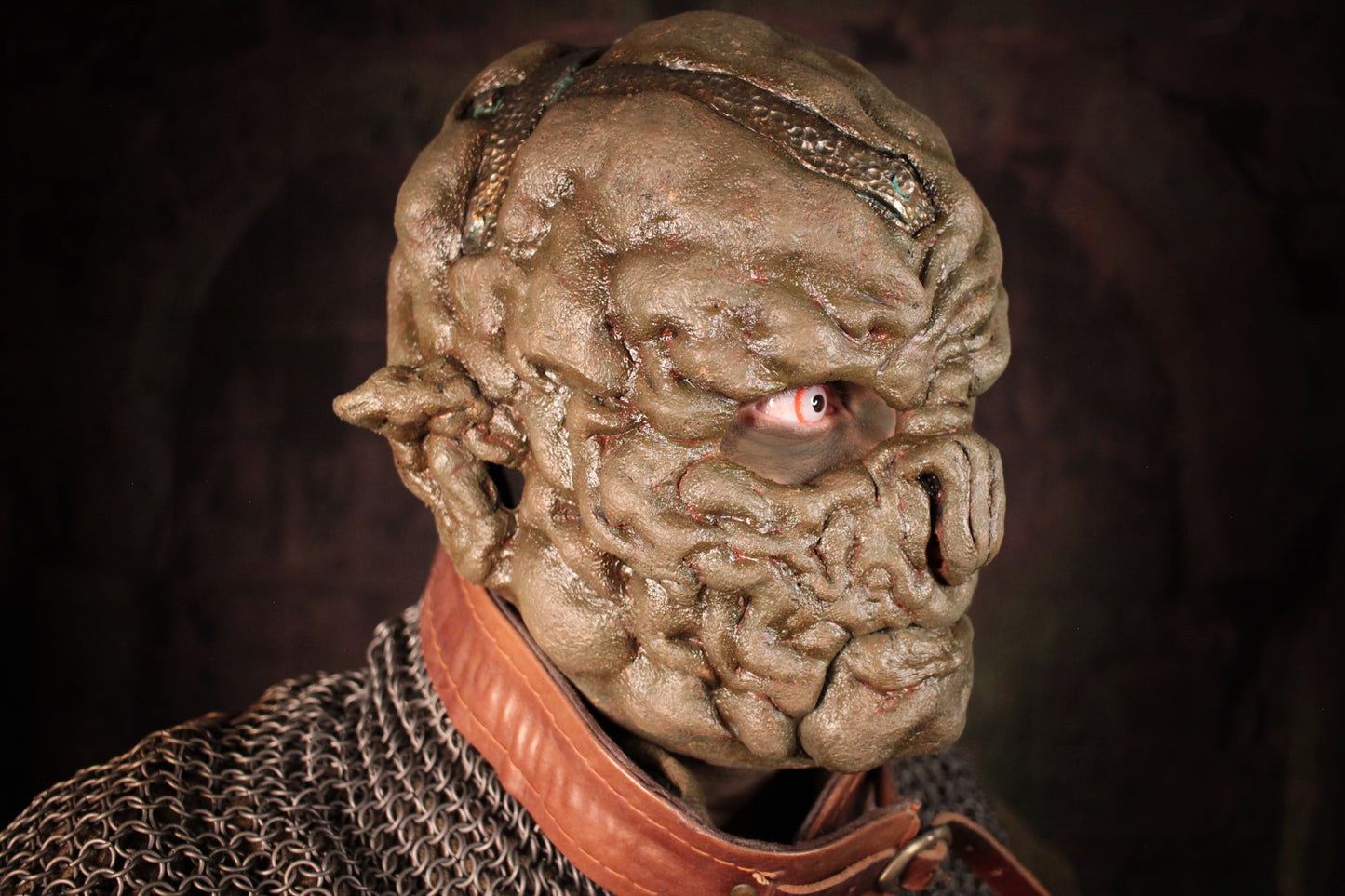 Veteran Orc Mask - LARP