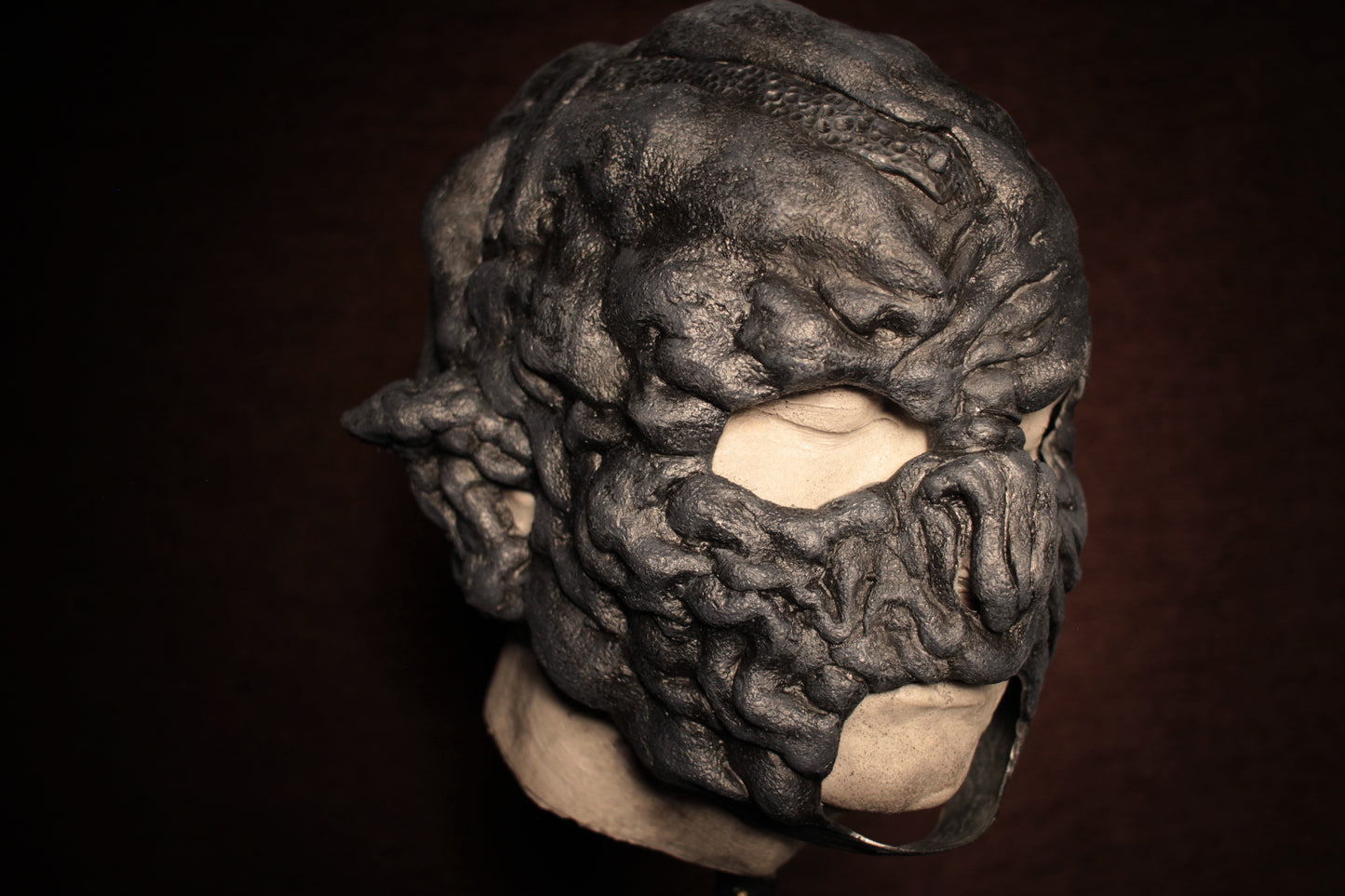 Veteran Orc Mask - UNPAINTED- LARP