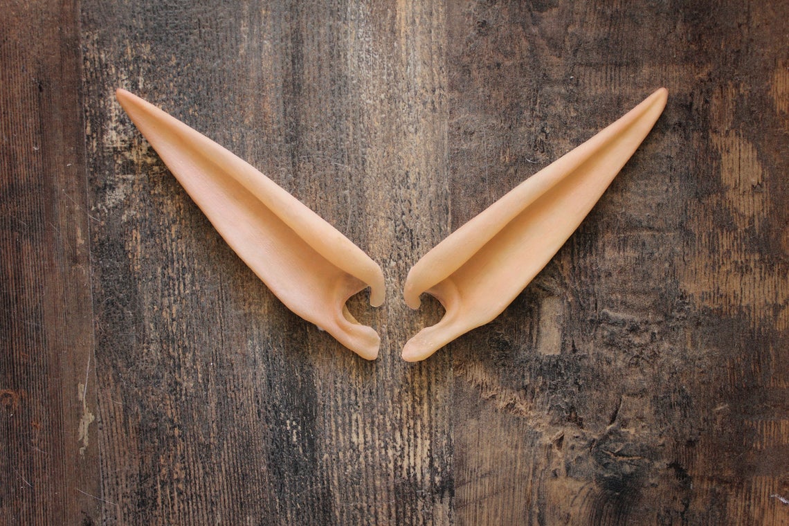 Super Long elf ears - Latex Prosthetic ears - Limited edition