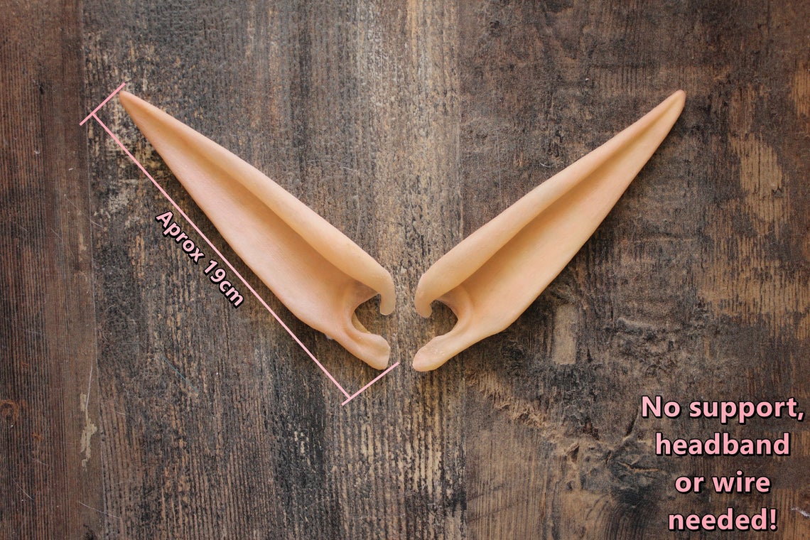 Super Long elf ears - Latex Prosthetic ears - Limited edition