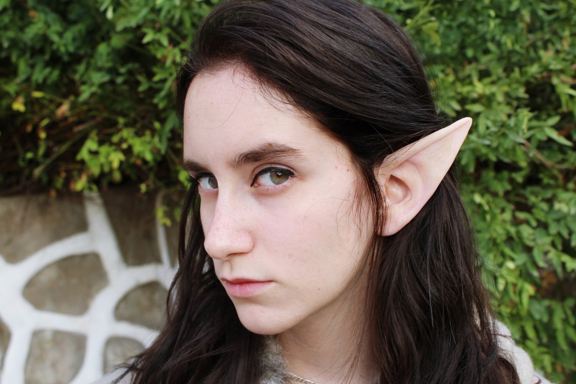 Medium Long elf ears - Latex Prosthetic ears