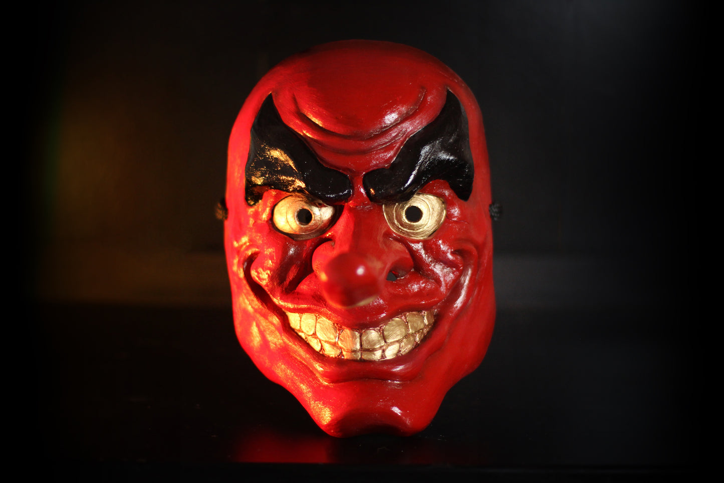 Happy Tengu Mask - Traditional Japanese Mask