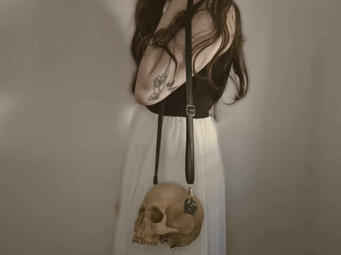 Vampire Skull Purse - Handmade - Limited edition