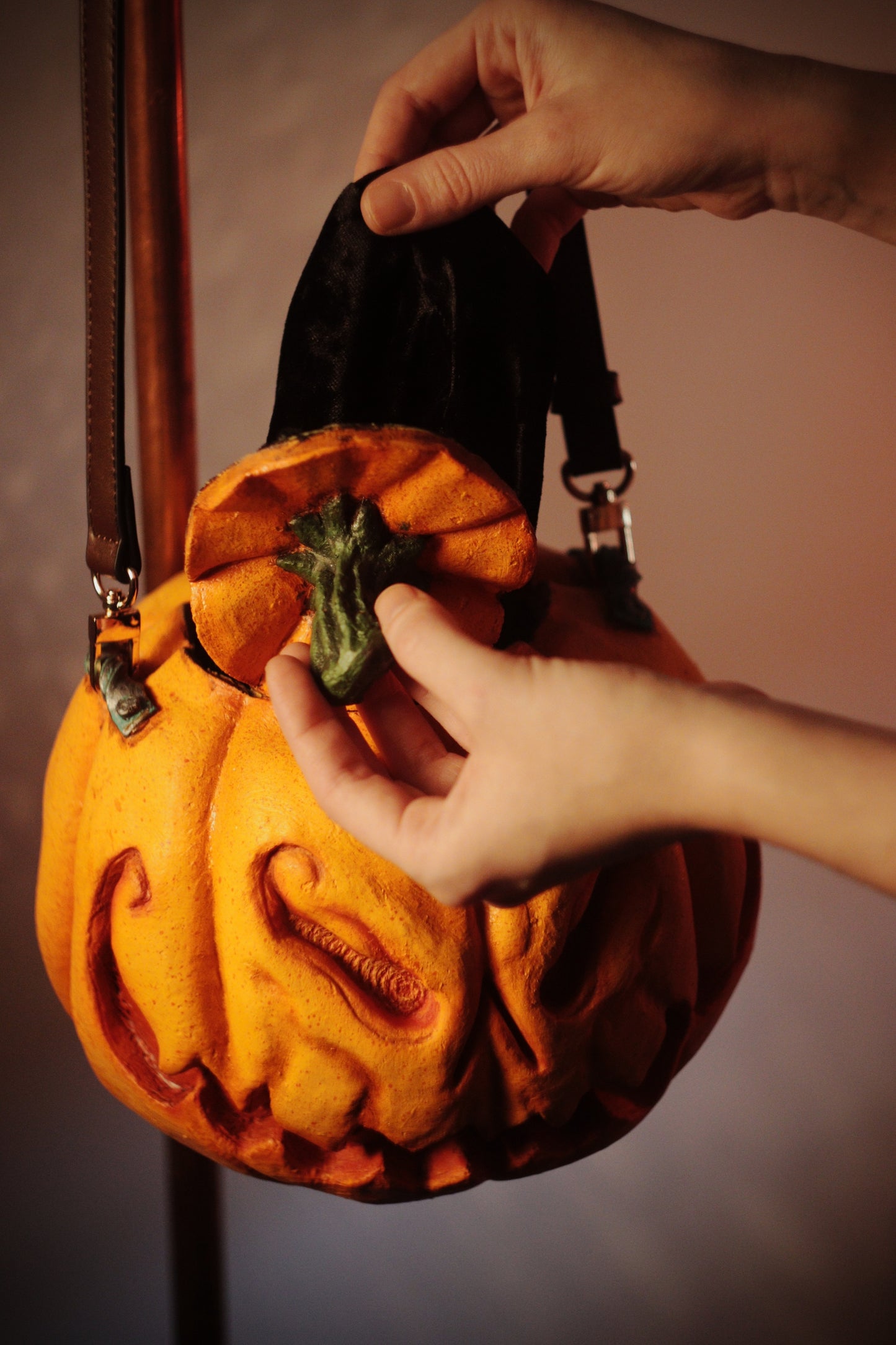 The Pumpkin Purse - Handmade - Limited edition