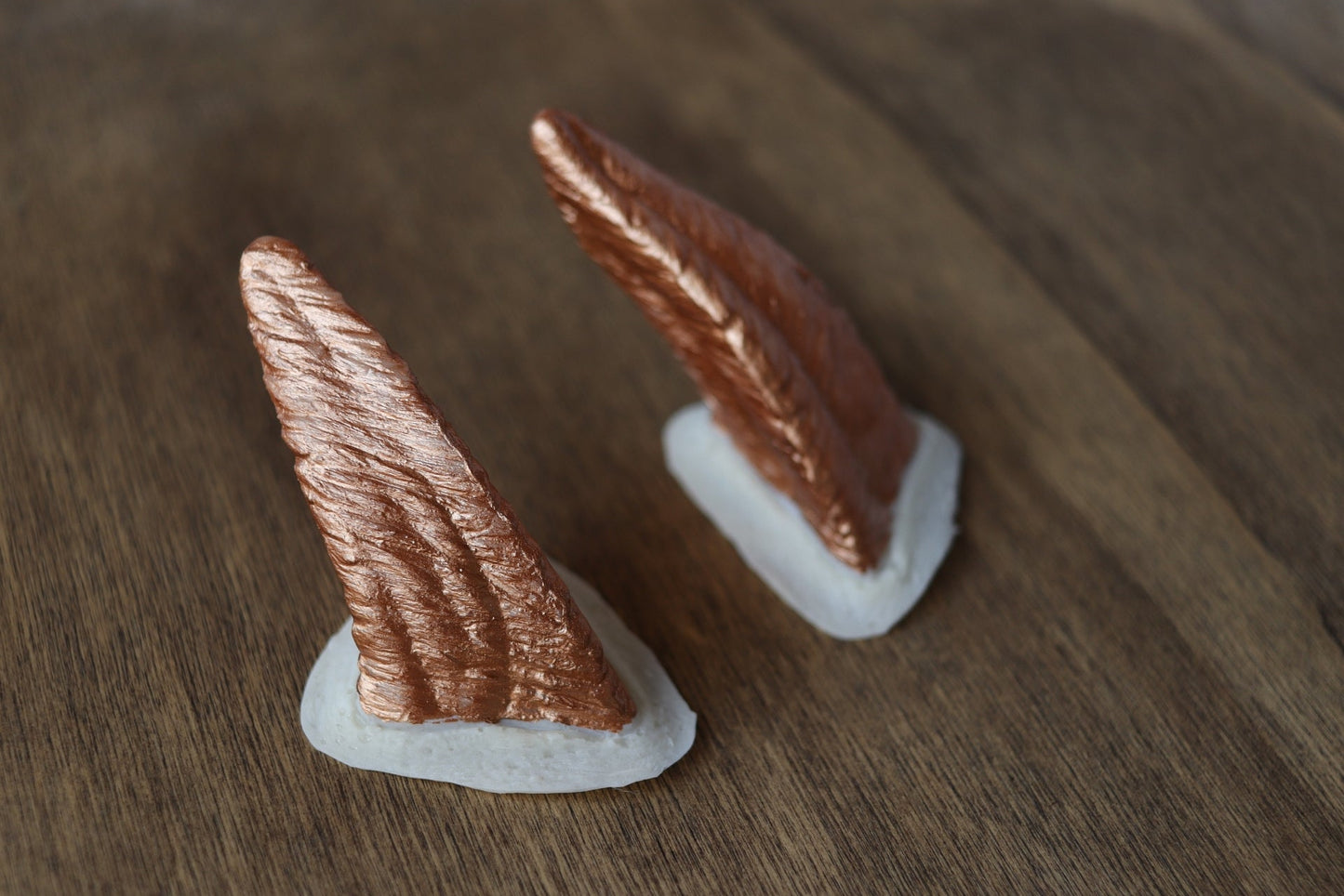 NEW - Vampire Latex Horns - Bronze