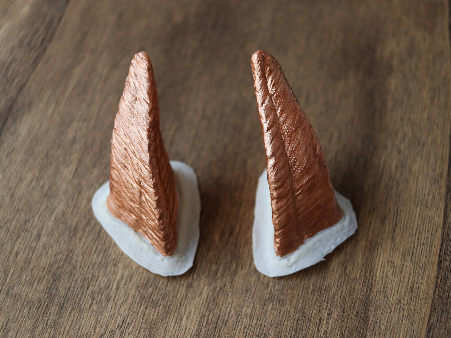 NEW - Vampire Latex Horns - Bronze