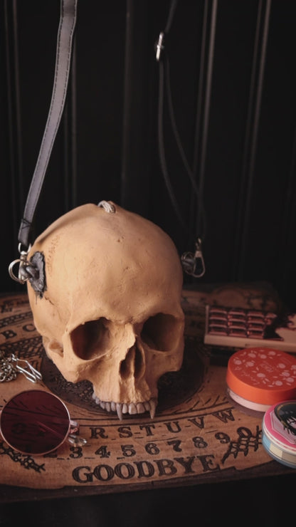 Vampire Skull Purse - Handmade - Limited edition