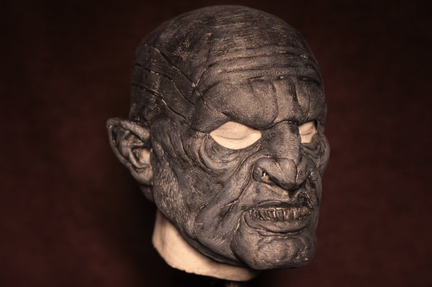 General Orc Mask - UNPAINTED- LARP