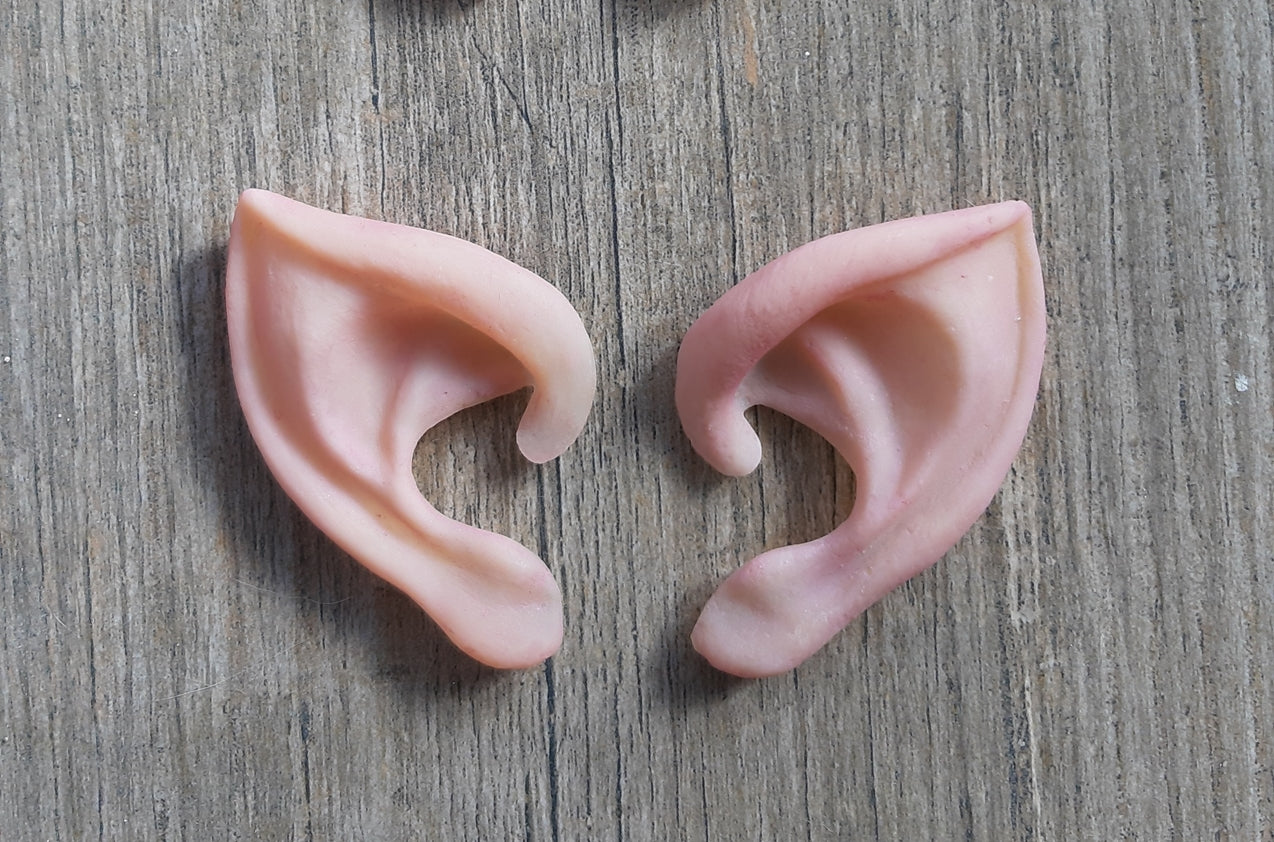 Belle elf ears - Latex Prosthetic ears