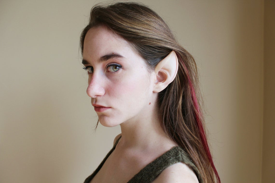 High elf ears - Latex Prosthetic ears