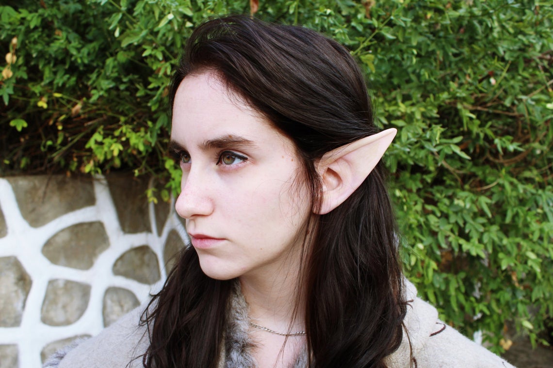 Medium Long elf ears - Latex Prosthetic ears – Madhouse Fx Studio