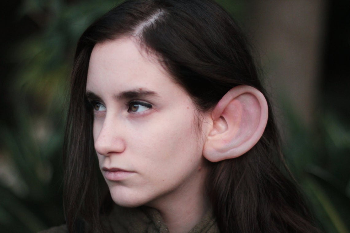 Dwarf ears - Latex prosthetic ears